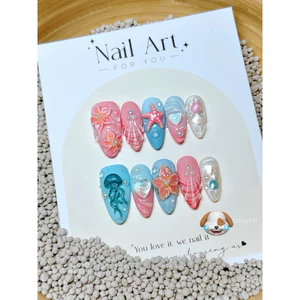 NAIL BOX SỨA NỔI MÙA HÈ NAIL MÙA HÈ VỎ SÒ