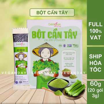 Bột Cần Tây Sấy Lạnh Nguyên Chất Dalahouse 60g/120g - Celery Powder Dalahouse
