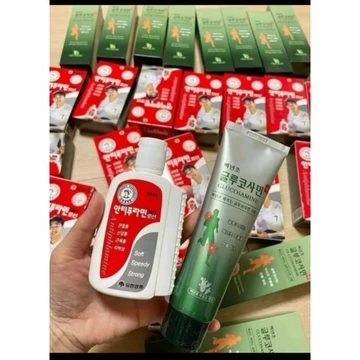 SET 2 HỘP. DẦU NÓNG HÀN QUỐC + DẦU LẠNH-Hỗ Trợ Xương Khớp Dầu Lạnh Xoa Bóp Khớp Glucosamine 150ml - Hàn Quốc - Tasda