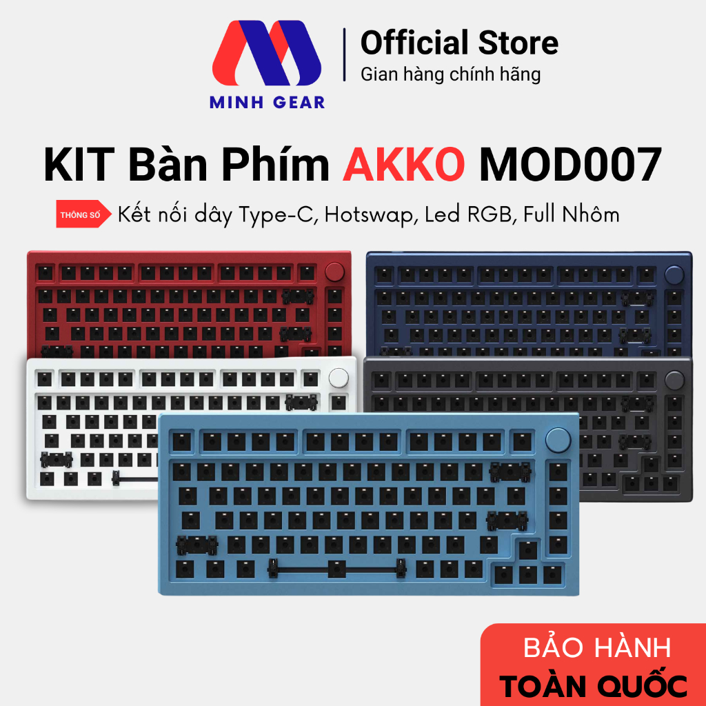 Kit Bàn Phím Cơ AKKO Designer Studio MOD007 v2 - Hàng Chính Hãng ...