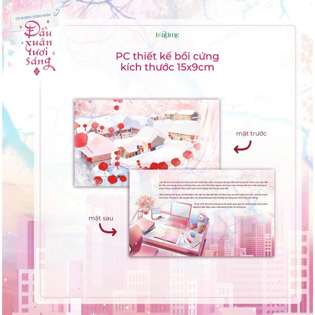 Ảnh Sách - Đầu xuân tươi sáng - Cô Nương Đừng Khóc( Bản đặc biệt ) 2