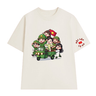 Áo Thun UNISEX form rộng nam nữ in hình Xe Lam Cùng Chú Bộ Đôi chất Cotton mềm mịn co dãn 2c