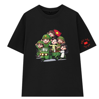 Áo Thun UNISEX form rộng nam nữ in hình Xe Lam Cùng Chú Bộ Đôi chất Cotton mềm mịn co dãn 2c