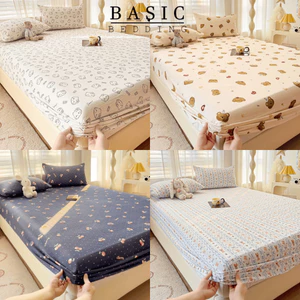 Set Ga Gối Cotton Icy 3 Món - Mềm Mại, Thoáng Khí, Chống Khuẩn, Thấm Hút Mồ Hôi, Dành Cho Mùa Hè