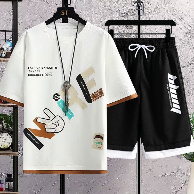 Set đồ bộ HappyFamily họa tiết NIRE HIP HOP  năng động trẻ trung chất cotton 100 cao cấp