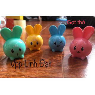 Combo 2 gọt chuốt chì gỗ 334, gọt chuốt chì có khay đựng, gọt chuốt chì gỗ hình con vật, gọt cute, gọt chì gỗ cao cấp