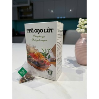 Trà Gạo Lứt Tienbapvolg - Giảm Cân Nhuận Tràng Thanh Lọc Giải Độc Cơ Thể, hộp 20 túi lọc