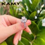 Nhẫn bạc nữ thiết kế bông hoa kiêu sa đính đá cao cấp - Trang sức KAMY