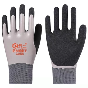 Găng tay GLOVES A686 phủ cao su chống mài mòn chống nước,siêu bám chống trượt
