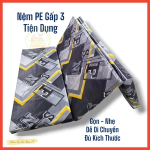 Nệm Pe Gấp 3 Đủ Kích Thước - Nệm gấp giá rẻ - gọn nhẹ