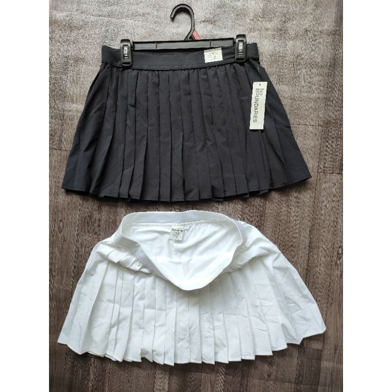 (BomoHouse) Chân váy quần xếp ly lưng thun thể thao bickerball, tennis NoBoudaries* bigsize - dư xịn.
