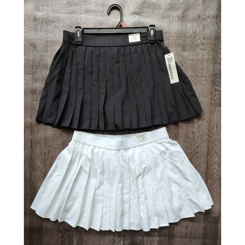 (BomoHouse) Chân váy quần xếp ly lưng thun thể thao bickerball, tennis NoBoudaries* bigsize - dư xịn.