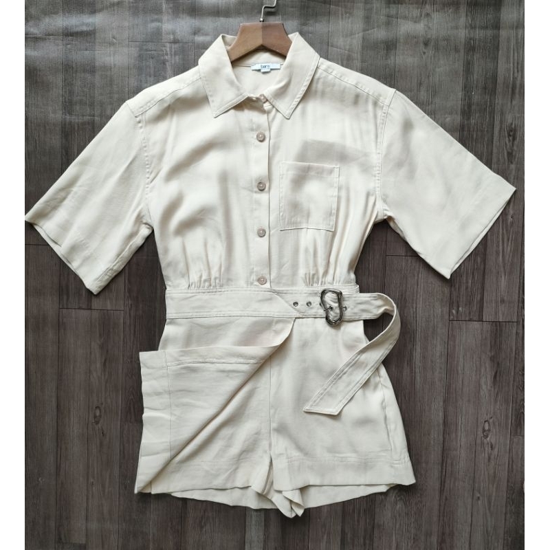 (BomoHouse) Jumpsuit sơmi quần dạng váy bigsize - dư xịn