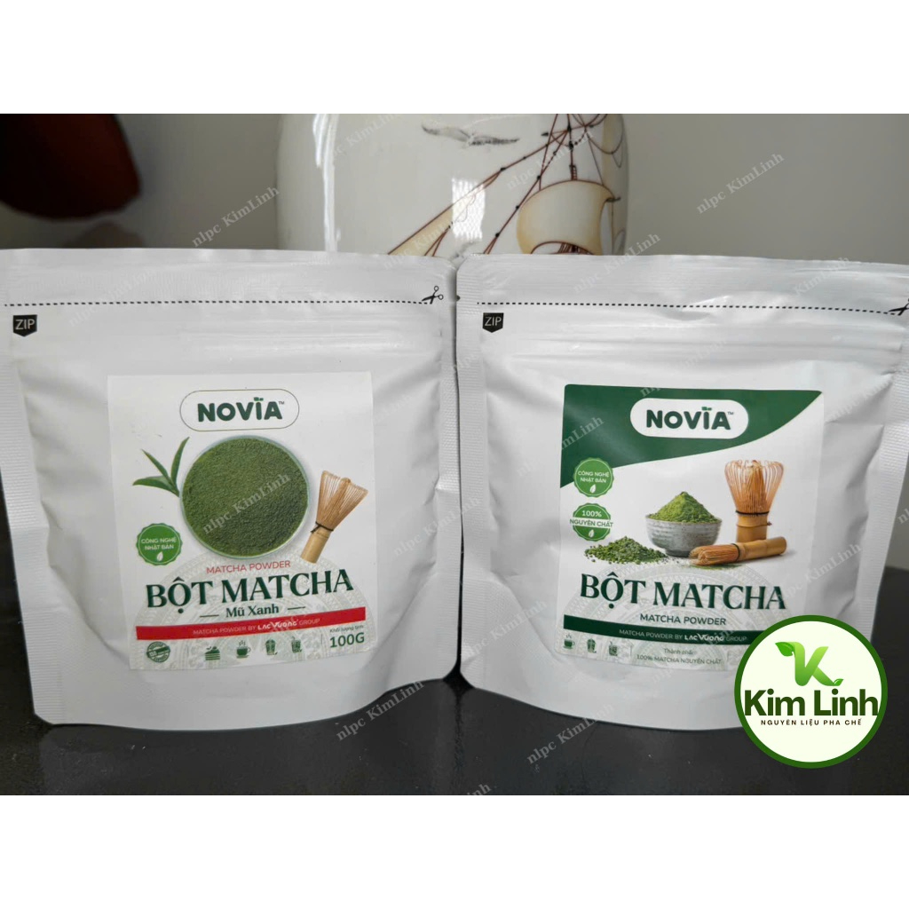 BỘT MATCHA NOVIA gói 100G | Shopee Việt Nam