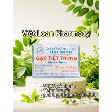 (Combo 10) GẠC TIỆT TRÙNG ĐẠI MINH, nhỏ gọn, tiện lợi, phù hợp tủ thuốc gia đình