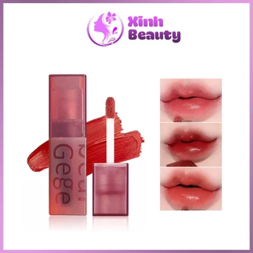 Son Lì, Son Kem Lì, Son Bóng GEGE BEAR Màu Nhung Lì Dưỡng Ẩm Kháng Nước Lâu Trôi GX1035
