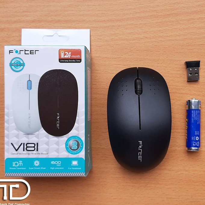 Chuột không dây bluetooth V181 dành cho laptop,máy tính,PC nhỏ gọn tiện lợi - bảo hành 24 tháng
