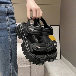 Sandal nữ tăng chiều cao đế độn 5 phân tôn dáng chất liệu da cao cấp siêu nhẹ êm chân mã 51