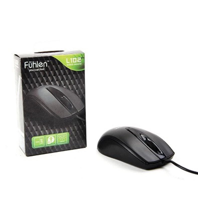 Chuột có dây Fuhlen L102 chính hãng hàng nhập khẩu - bảo hành 24 tháng