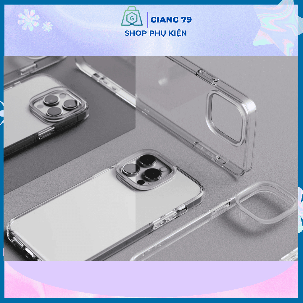 Ốp Lưng Cho I. Phone Chống Ố, Chống Sốc Cao Cấp VVZ/ Cho Các Đời từ 7 đến16 PROMAX