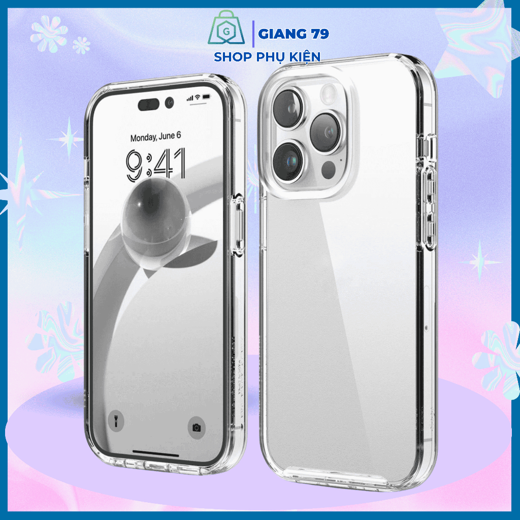 Ốp Lưng Cho I. Phone Chống Ố, Chống Sốc Cao Cấp VVZ/ Cho Các Đời từ 7 đến16 PROMAX