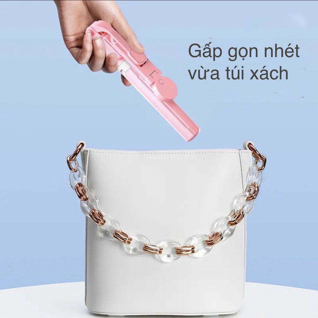 Gậy chụp ảnh tự sướng B11S có đèn trợ sáng hỗ trợ chụp ảnh quay video,gậy chụp ảnh kiêm tripod B11s