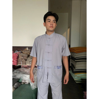 Lãnh Tụ Thêu Túi # Đồ Lam Nam # Quần Áo# Top