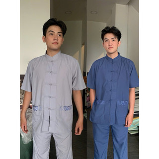 Lãnh Tụ Thêu Túi # Đồ Lam Nam # Quần Áo# Top