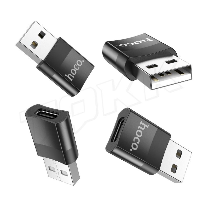 Đầu chuyển đổi Hoco UA17 ( USB đực sang Type-c cái )