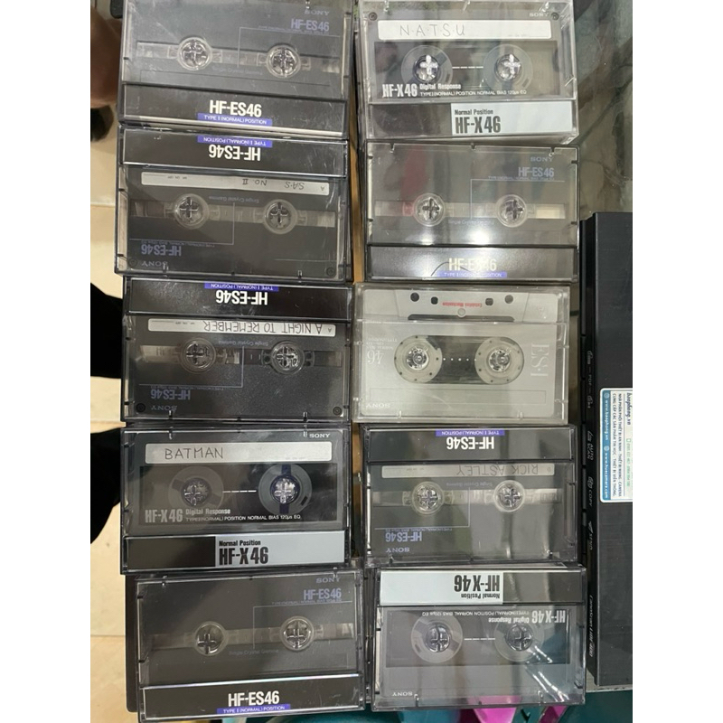 Băng Cassette Nhật Sony HF 46 phút