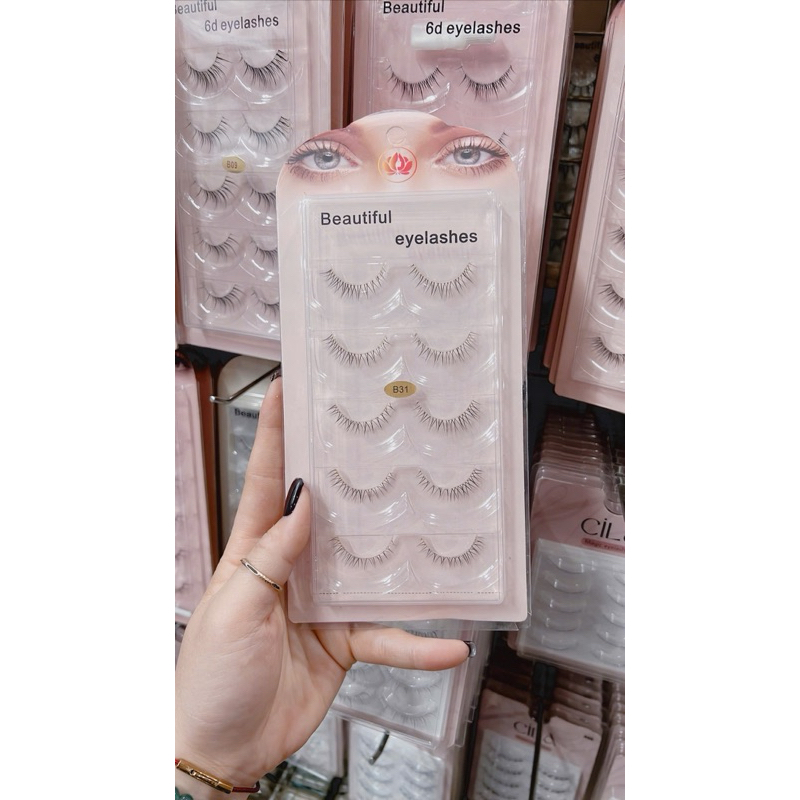Các mã mi gân trong, vỏ hộp hồng, kiểu dáng đẹp, tự nhiên, dễ sử dụng.