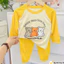 Bộ dài tay bé trai, đồ bộ bé gái, bộ thun lạnh co giãn tốt, thoáng khí cho bé 8-18kg