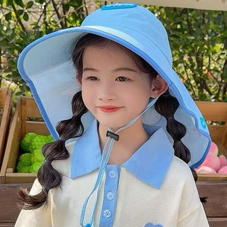 Mũ Chống Nắng Kuromi Hở Chóp,Mũ Vành Rộng Chống Nắng Tặng kèm Kòi Phong Cách Dễ Thương Cho Bé Trai Bé Gái 2-10Tuổi 🌸🌸🌸