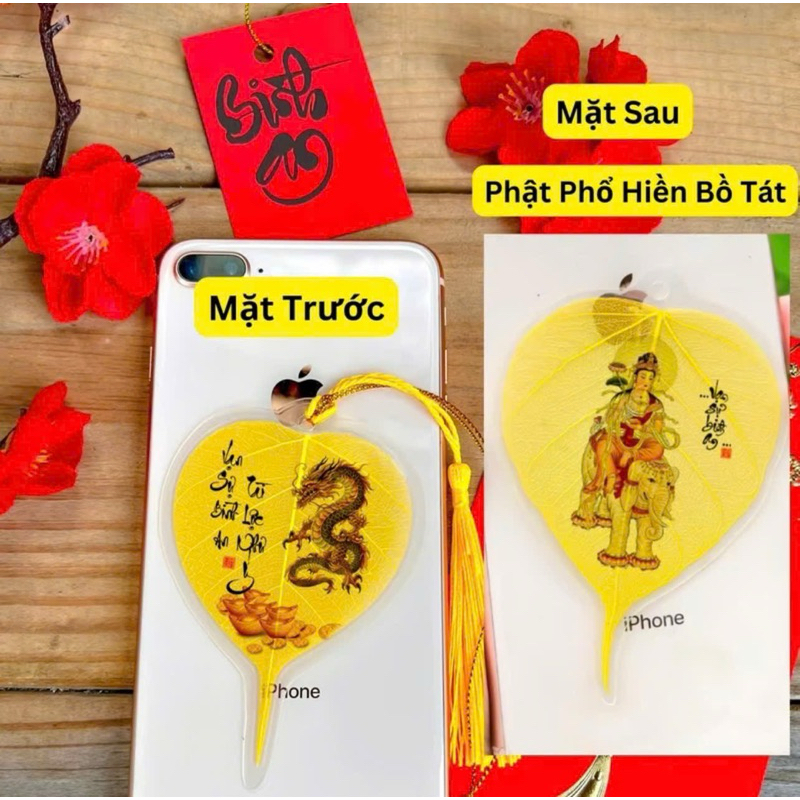Lá Bồ Đề 2 mặt 12 Con Giáp và Phật Bản Mệnh