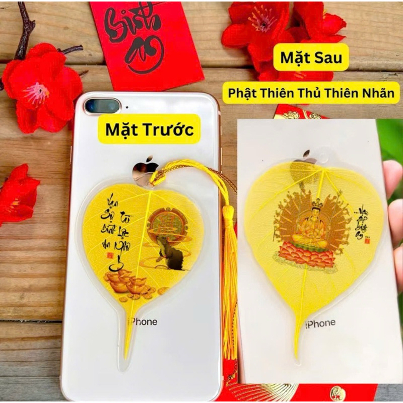 Lá Bồ Đề 2 mặt 12 Con Giáp và Phật Bản Mệnh