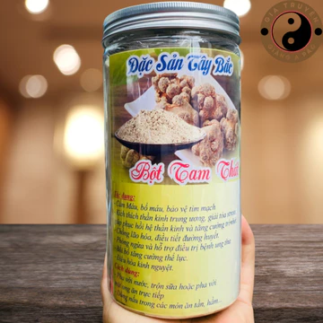 Bột củ tam thất bắc nguyên chất (500g, 1kg) từ tam thất bắc hoang rừng tươi Hà Giang sấy khô cầm máu, tăng sức đề kháng