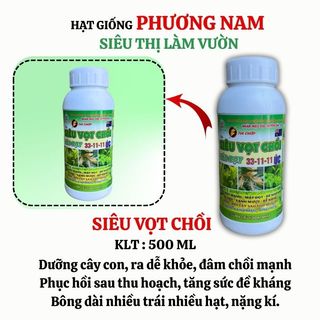 500 Ml - Phân Bón Siêu Vọt Chồi Úc(33-11-11)  Phương Nam