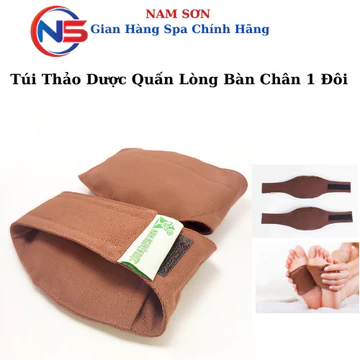 Túi Thảo Dược Quấn Lòng Bàn Chân 1 Đôi 2 Chiếc Thảo Dược Chườm Bàn Chân Dùng Cho Gia Đình Spa&TMV.