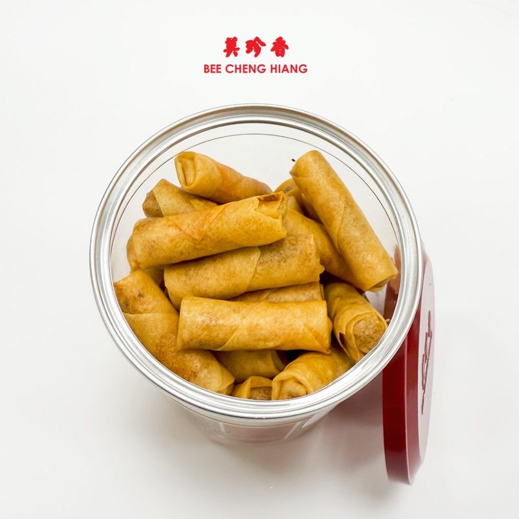 [CHỈ GIAO HOẢ TỐC] Bánh tôm cuộn lớn Bee Cheng Hiang 220G - Prawn Roll King 220G [DATE T08/2026]
