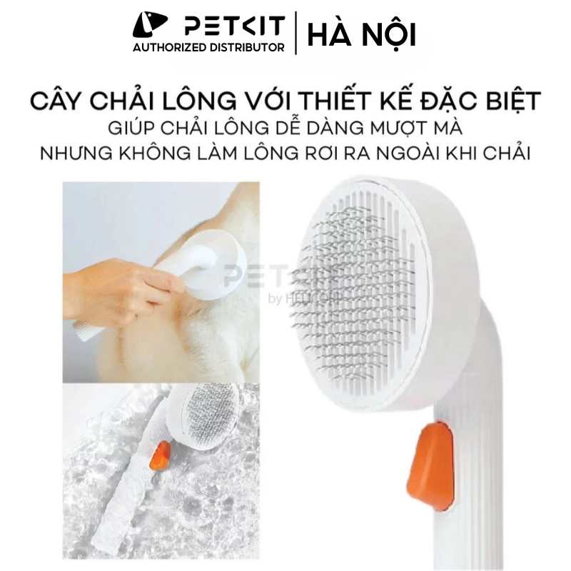Ảnh Cây Chải Lông Mèo, Lược Chải Lông Chó Mèo Petkit 1