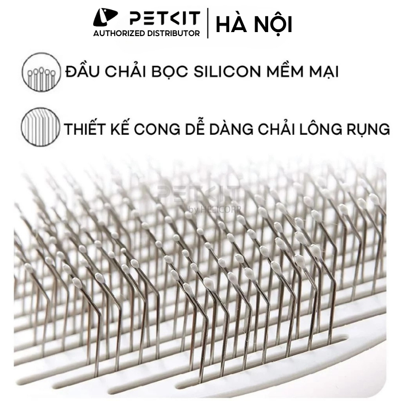 Ảnh Cây Chải Lông Mèo, Lược Chải Lông Chó Mèo Petkit 2
