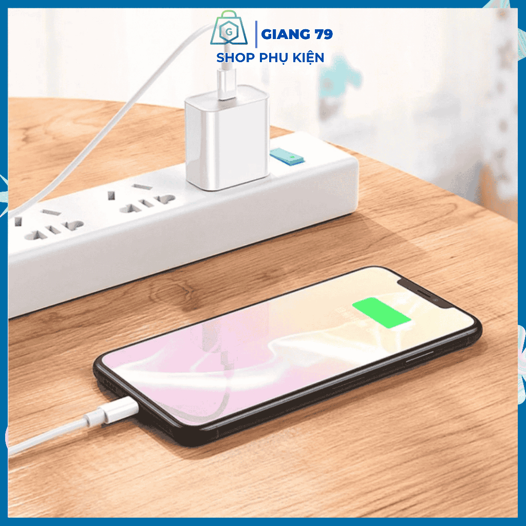 Bộ Sạc PD 20W Siêu Nhanh l| Sạc Không Nóng, An Toàn, Bảo hành 12 tháng, 30 phút đầy 50% pin