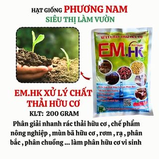 200 Gram - Men E.M Phương Nam -Xử Lí Chất Thải Hữu Cơ