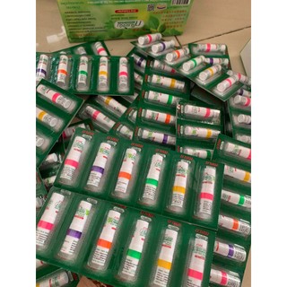 Ống Hít Thông Mũi Xanh Lá 2 Đầu Green Herbal Thái Lan Giảm Ngạt Mũi - CÔ THƯ MARKET