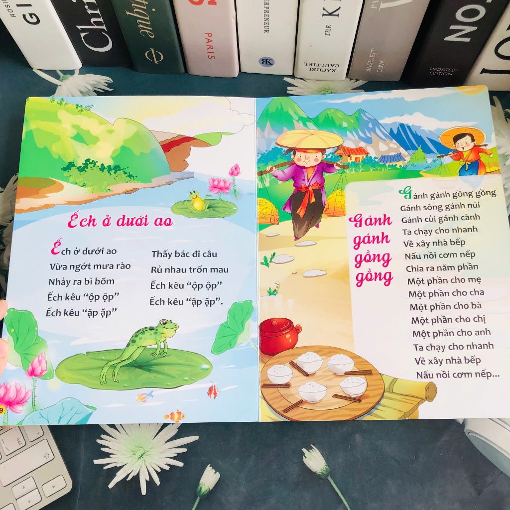 Ảnh Sách - Đồng dao cho em (bìa cứng Đại Mai) 3