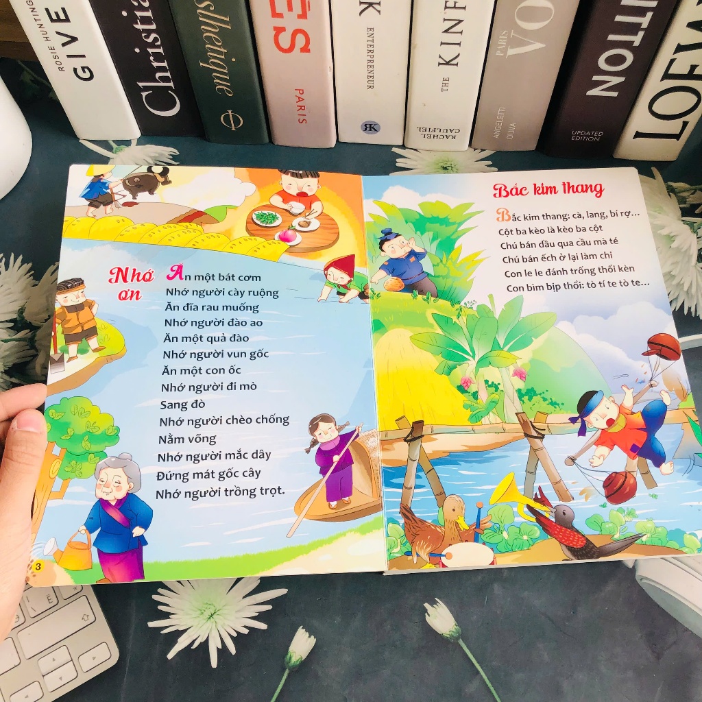 Ảnh Sách - Đồng dao cho em (bìa cứng Đại Mai) 4