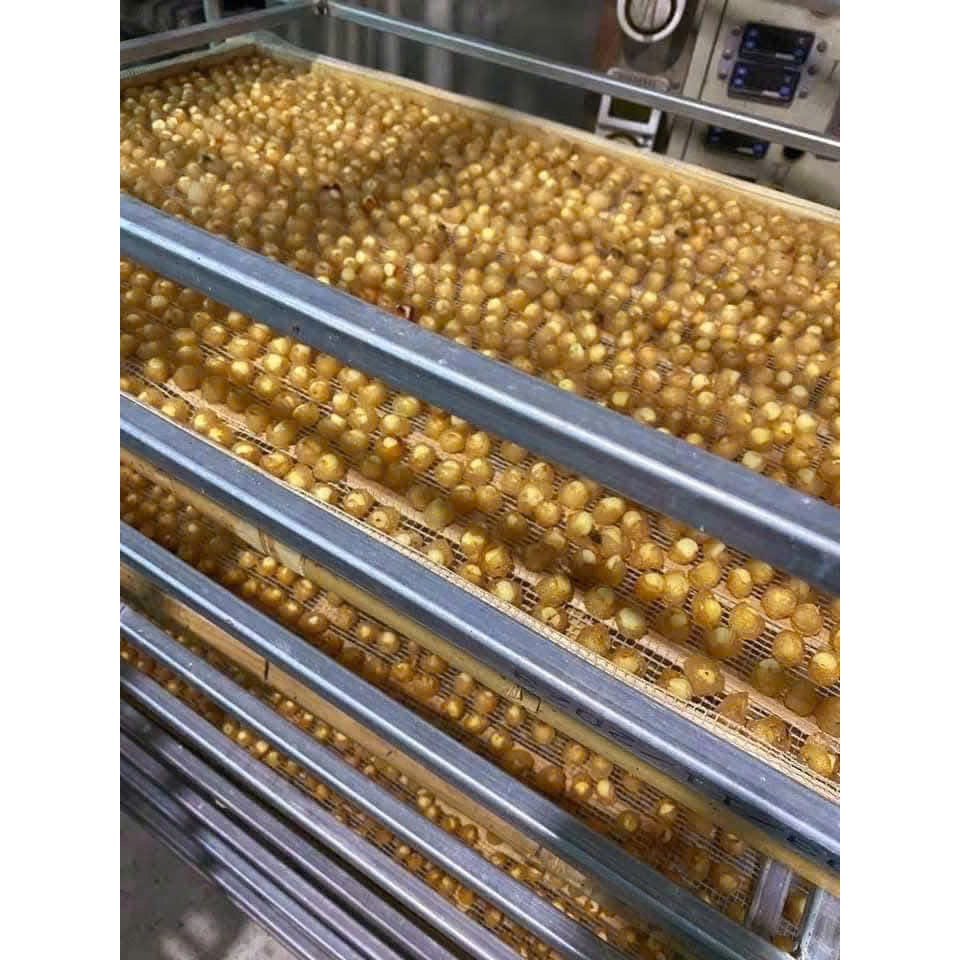 Long Nhãn Ôm Sen Hưng Yên - Hạt Sen giòn xốp, ko cứng,Không Đường Hữu Cơ, Ăn Vặt, Nấu Chè, Pha Trà .Trái cây sấy Minhnhi