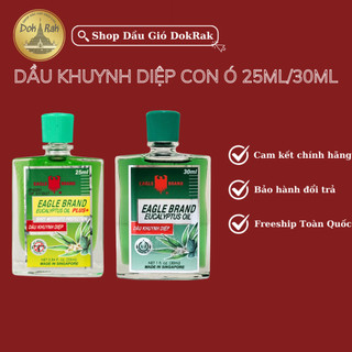 [CHÍNH HÃNG ] DẦU KHUYNH DIỆP EAGLE BRAND CHỐNG MUỖI 25ML  - 30ML - SHOP DẦU DOKRAK