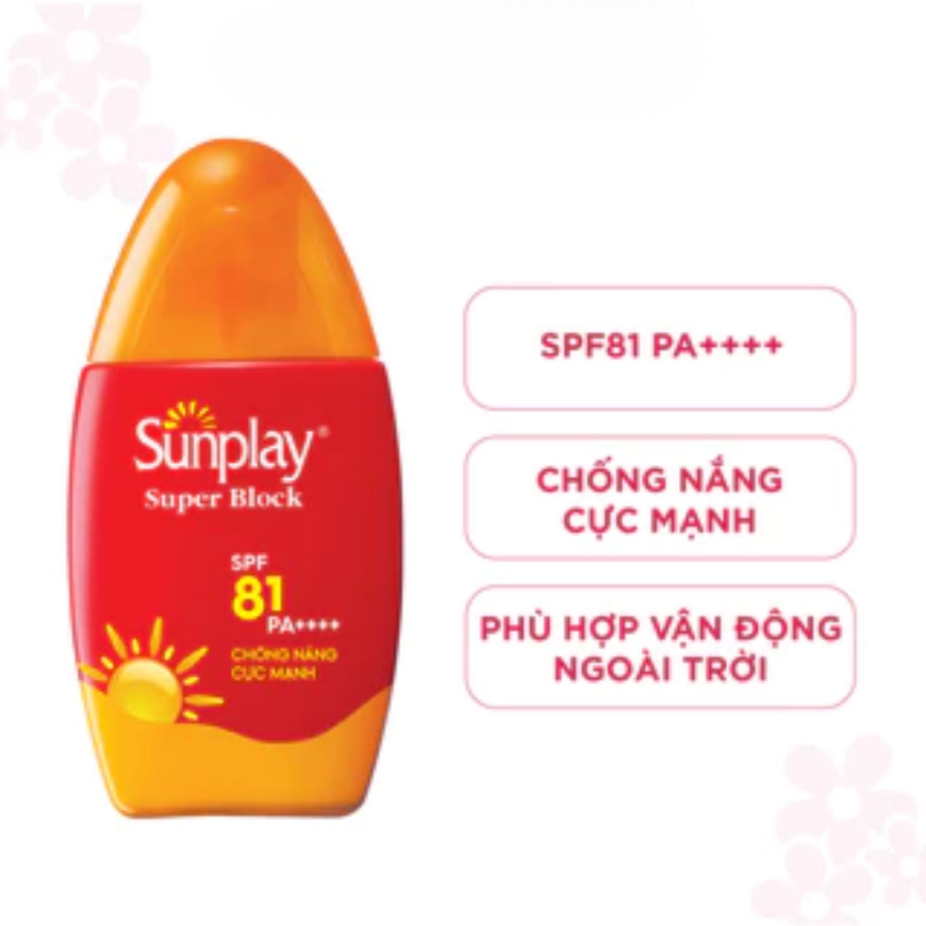Ảnh Kem chống nắng kháng nước Sunplay dạng sữa không cồn nâng tone SPF 81, PA++++ 3