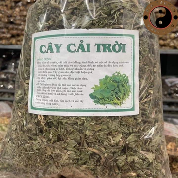Hạ khô thảo, cải trời khô (500g, 1kg) từ rau cải trời tươi giúp hỗ trợ bướu cổ, viêm gan B,C, áp xe vú, tăng huyết áp